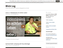 Tablet Screenshot of blicklog.com